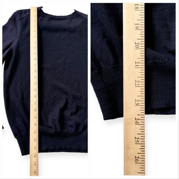 Marni Embellished Wool-Silk Sweater FW2012, Blue, Size: IT 40 (US Small) - Picture 12 of 14